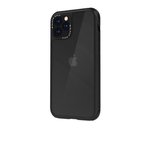 BLACK ROCK APPLE iPHONE 11 PRO COVER IN TPU TRASPARENTE/NERO